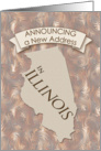 New Address in Illinois card