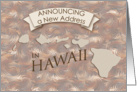 New Address in Hawaii card