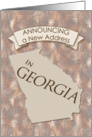 New Address in Georgia card