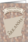 New Address in Arkansas card