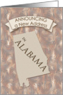 New Address in Alabama card