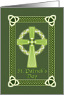 St. Patrick’s Day card with blessing card