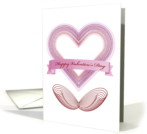 Valentine's Day Genuine Hearts card (1044355)