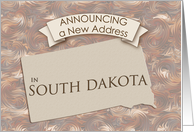 New Address in South Dakota card