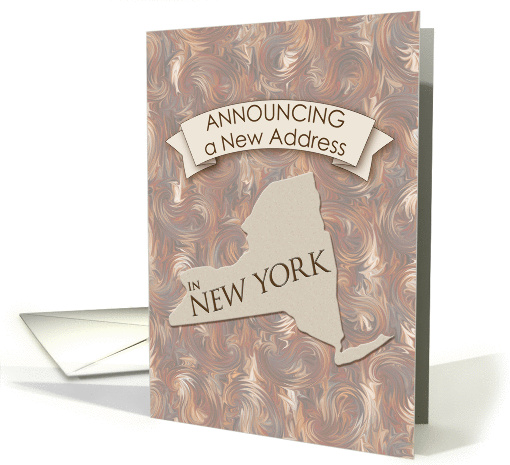 New Address in New York card (1064611)