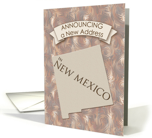 New Address in New Mexico card (1064621)