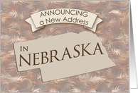 New Address in Nebraska card