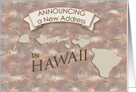 New Address in Hawaii card