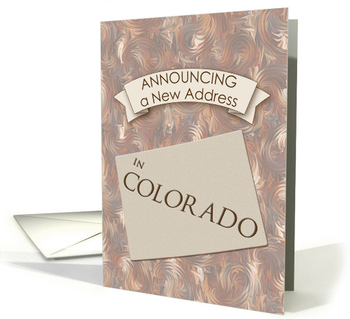 New Address in Colorado card (1066301)
