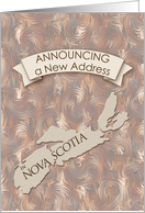 New Address in Nova Scotia card