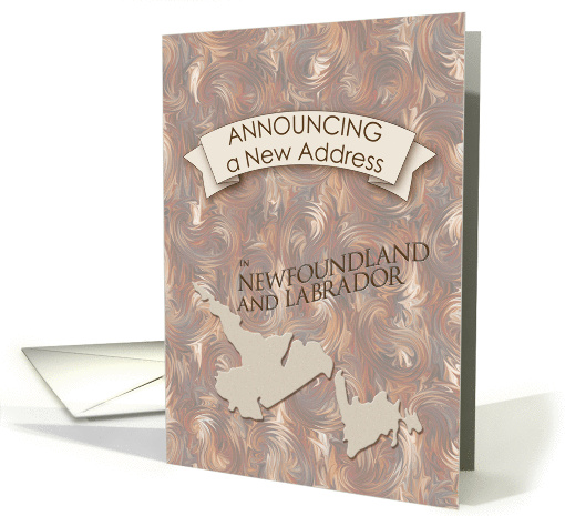 New Address in Newfoundland and Labrador card (1104422)