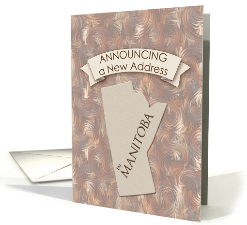 New Address in Manitoba card (1104430)