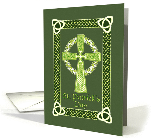 St. Patrick's Day card with blessing card (908728)