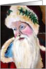 Christmas Old World Santa card