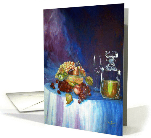 Fruit of the vine card (115128)
