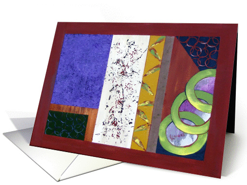 Circle Abstract card (115130)