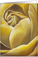 Yellow Rose card