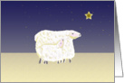 Christmas Sheep card