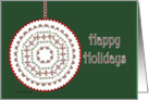 12 Step Happy Holidays card