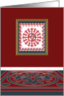 Episcopal Ordination Quilt Congratulations card