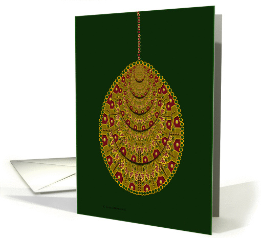 Ornate Ornament card (282277)