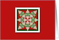 Quilting Christmas card