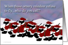 Labs in Santa Suits card