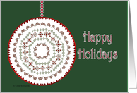 12 Step Happy Holidays card