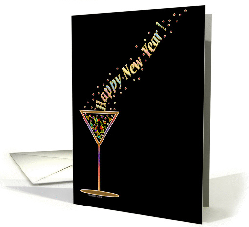 Happy New Year card (320643)