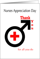 Nurses Appreciation Day Female card