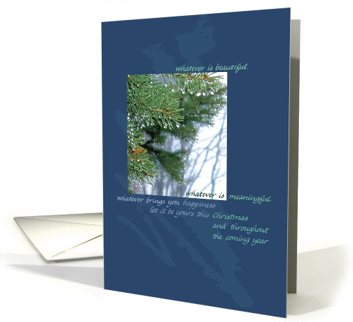 Whatever is Beautiful card (118669)