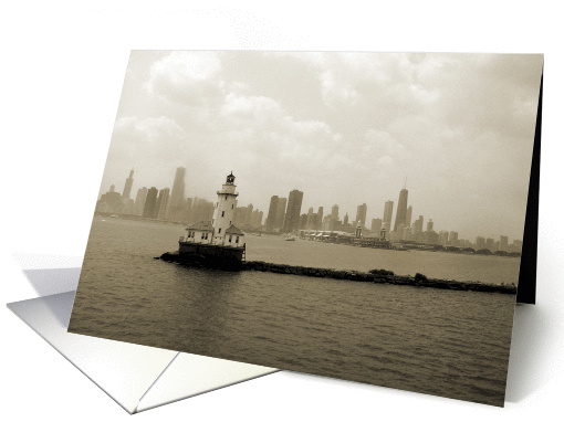 Chicago Pier card (119349)