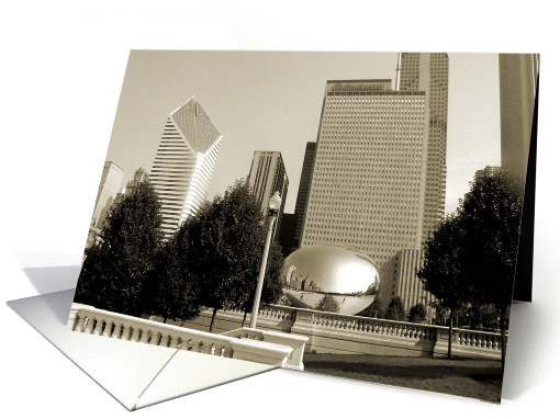 Chicago Skyline card (119377)