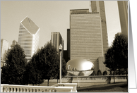 Chicago Skyline card