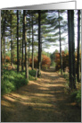 Autumn Path card