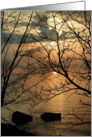 Lake Superior sunset card