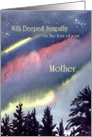 Deepest Sympathy on the loss of your Mother. card