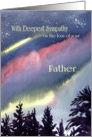 Deepest Sympathy on the loss of your Father card