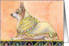 The Original Sphinx - was a Corgi dog card