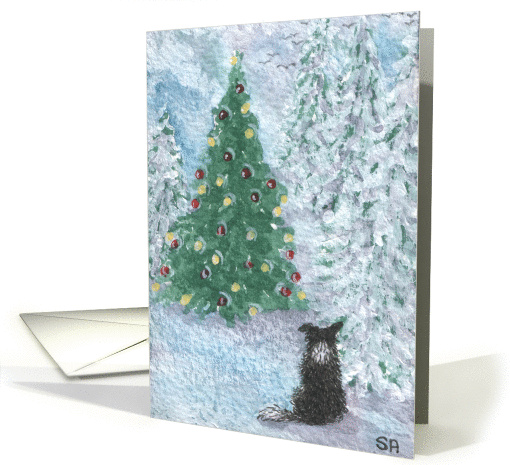 When Christmas trees were tall card (117628)