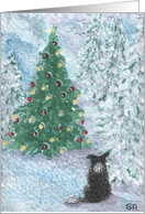 When Christmas trees were tall card