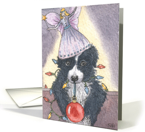 When I grow up I'm going to be a Christmas tree card (117996)