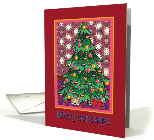 Merry Christmas, Corgi Christmas card (1451120)