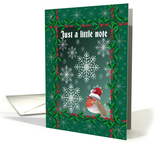 Just a little note blank Robin card (1454512)