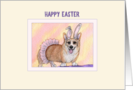 Happy Easter, Corgi...