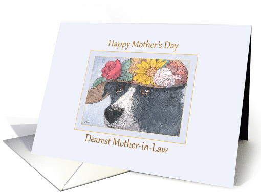 Happy Mother's Day, dearest Mother-in-Law - Border Collie... (1466978)