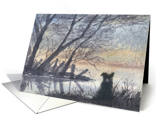 At the Lake card (154129)