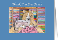 Corgi Dog Sewing,...