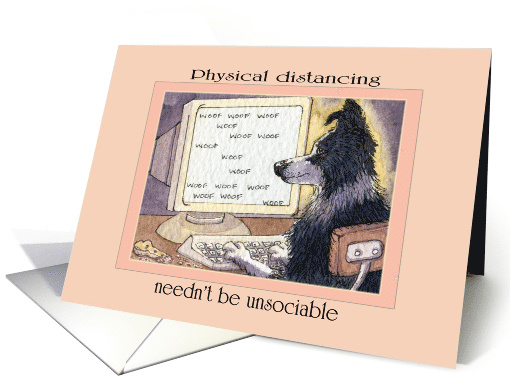 Physical Distancing needn't be Unsociable, Dog to Social... (1607480)