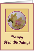 happy birthday paper greeting card 40 card